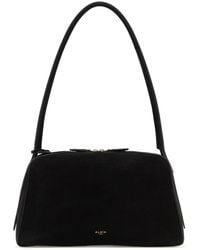 Alaïa - Le Bouledogue Nubuck Shoulder Bag - Lyst