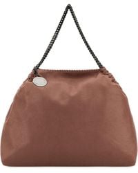 Stella McCartney - Antiqued Shaggy Deer Falabella Shopping Bag - Lyst