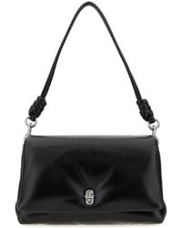 Marc Jacobs - Black Leather The Dual Puffy Shoulder Bag - Lyst