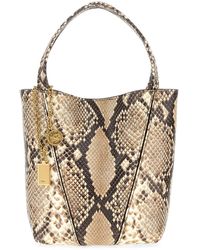 Chloé - Printed Leather Spin Handbag - Lyst