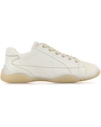 Prada - Sneakers in pelle bianca - Lyst