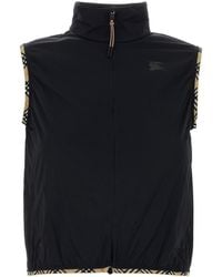 Burberry - Stretch Nylon Sleeveless Jacket - Lyst