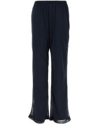 Ferragamo - Pantalone Palazzo Maglia - Lyst