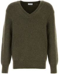 Ferragamo - Salvatore Dark Cashmere Sweater - Lyst