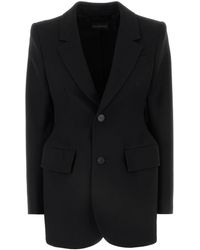 Balenciaga - Wool Blazer - Lyst