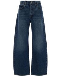 FRAME - Denim The Bow Wide-leg Jeans - Lyst