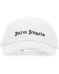 Palm Angels Cappello in White for Men | Lyst