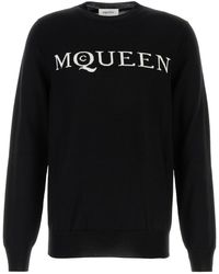 McQueen - Wool Sweater - Lyst