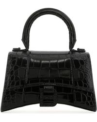 Balenciaga - Leather Xs Hourglass Handbag - Lyst