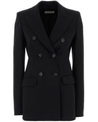 Sportmax - Notched Lapel Blazer - Lyst