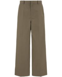 Balenciaga - Khaki Twill Chino Pant - Lyst