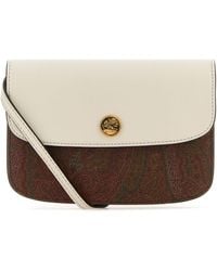 Etro - Borsa a tracolla Essentials XS in tela stampata - Lyst