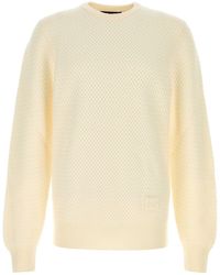 Dolce & Gabbana - Ivory Wool Sweater - Lyst