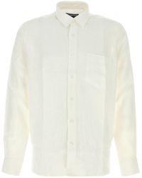 Vilebrequin - White Linen Caroubis Shirt - Lyst