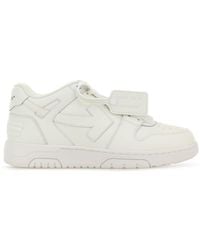 Off-White c/o Virgil Abloh - Off Leather Out Of Office Sneakers - Lyst