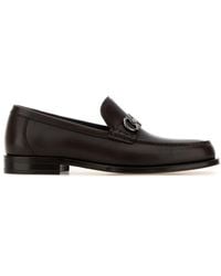 Ferragamo - Leather Loafers - Lyst
