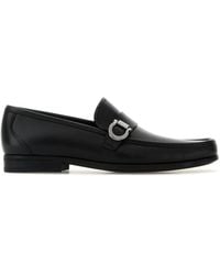 Ferragamo - Leather Caspian Loafers - Lyst