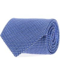 Brioni - Embroidered Silk Tie - Lyst