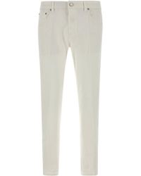 PT Torino - White Stretch Denim Jeans - Lyst