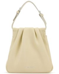 AMINA MUADDI - Iovry Nappa Leather Vittoria Crystal Handbag - Lyst