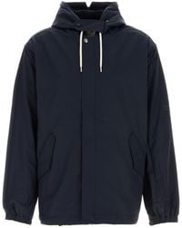 Nanamica - Navy Blue Nylon Jacket - Lyst