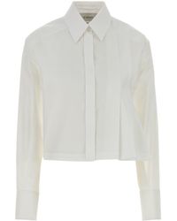 Sportmax - Regular Solid Shirt - Lyst