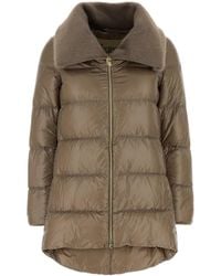 Herno - Dove Grey Nylon Down Jacket - Lyst