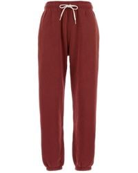 Polo Ralph Lauren - Tiziano Red Cotton Blend joggers - Lyst