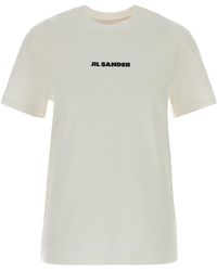 Jil Sander - Cotton T-Shirt - Lyst