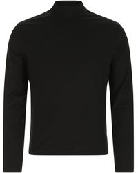 Prada Stretch Cotton T-shirt - Black