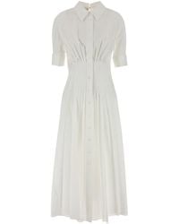 Marni - White Poplin Shirt Dress - Lyst
