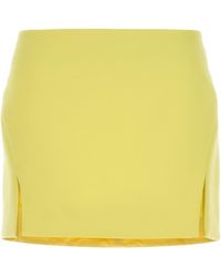 Givenchy - Stretch Crepe Mini Skirt - Lyst