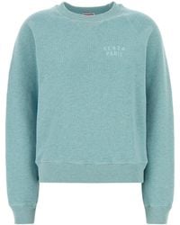 KENZO - Melange Light- Cotton Sweatshirt - Lyst
