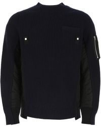 Sacai Sweaters and knitwear for Men | Online Sale up to 77% off | Lyst