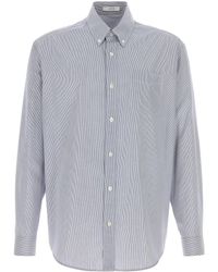 The Row - Embroidered Poplin Pompeo Shirt - Lyst