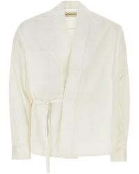 Mordecai - White Poplin Shirt - Lyst