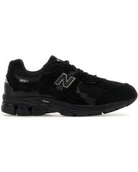 New Balance - Black Suede And Mesh 2002dx Protection Pack Sneakers - Lyst