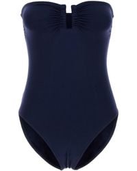 Eres - Dark Blue Stretch Nylon Cassiopee Swimsuit - Lyst