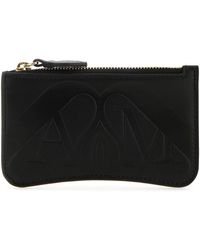 Alexander McQueen - Leather Card Holder - Lyst