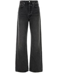 Agolde - Black Denim Jeans - Lyst