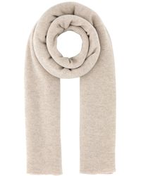 LeKasha - Sand Cashmere Meribel Scarf - Lyst