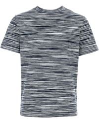 Missoni - Embroidered Cotton T-Shirt - Lyst
