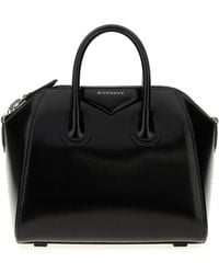 Givenchy - Leather Mini Antigona Handbag - Lyst