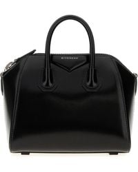 Givenchy - Leather Mini Antigona Handbag - Lyst