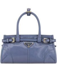 Prada - Borsa a mano Bonnie mini in pelle carta da zucchero - Lyst
