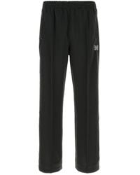 Needles - Black Polyester joggers - Lyst