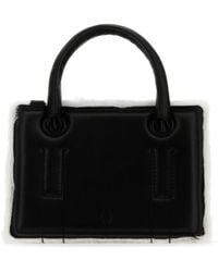 Dentro - Black Leather Mini Otto Handbag - Lyst