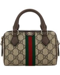 Gucci - Borsa a mano Ophidia mini in tela stampata - Lyst