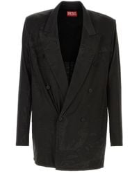 DIESEL - Stretch Acetate J-Pekka Blazer - Lyst