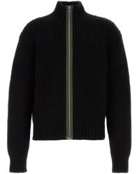 NAMACHEKO - Black Wool Evan Cardigan - Lyst